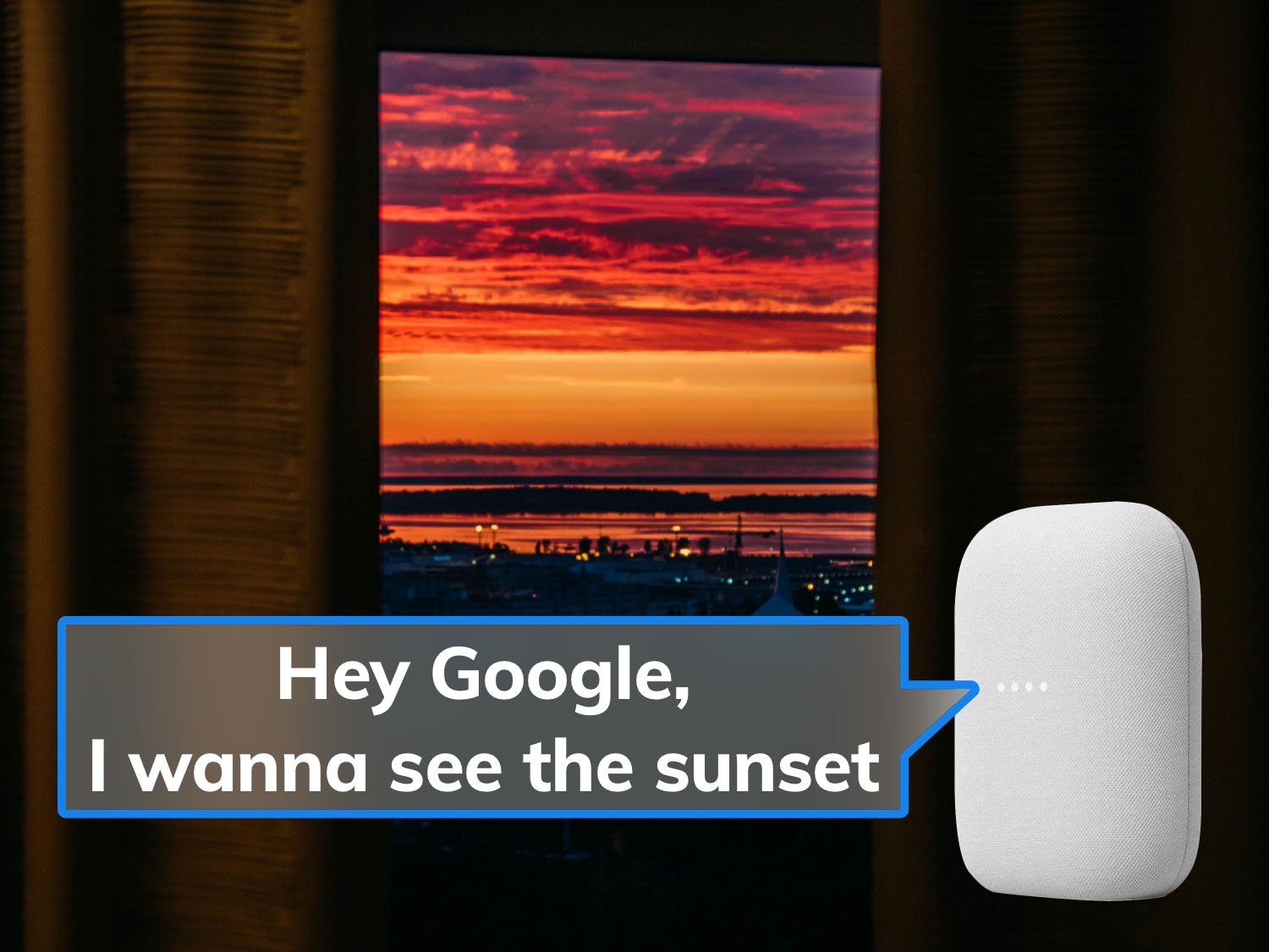 Hey Google, I wanna see the sunset: connect your KNX home to Google