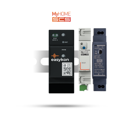Easykon for MyHome + Passerelle MH201 + Alimentation (12 V)