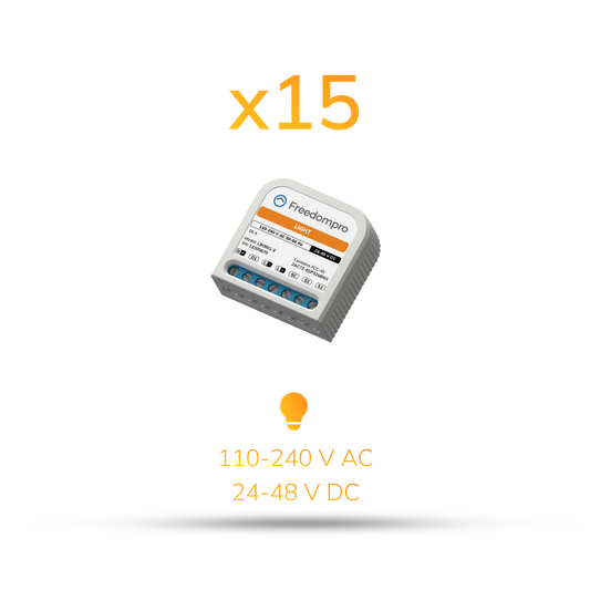 Paket 15x LB0801-E | Modul zur Steuerung von 1 Leuchte 110-240 V AC / 24-48 V D