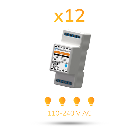 Pack 12x LB0104-B | Module to control 4 lights 12-24 V DC